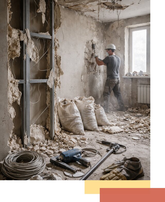 Профессиональный демонтаж зданий и конструкций в Усолье-Сибирском