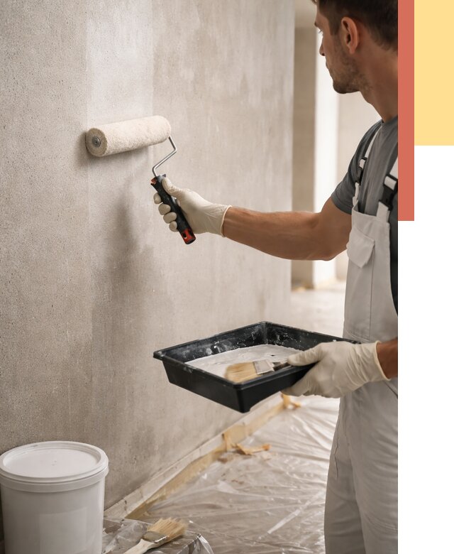 Грунтовка стен в Усолье-Сибирском от 2270 руб. м2 — быстро, недорого, с материалом | ОТДЕЛОЧНИК-Сль