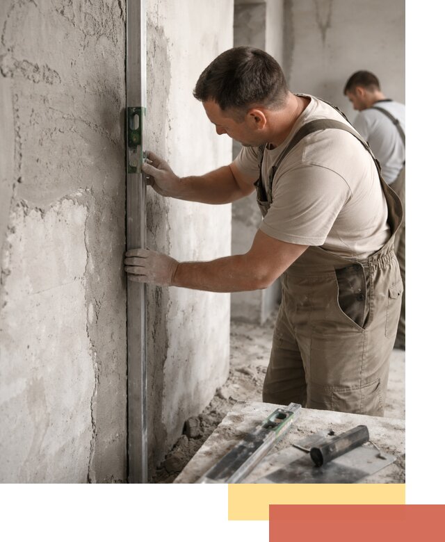 Установка штукатурных маяков в Усолье-Сибирском с гарантией качества