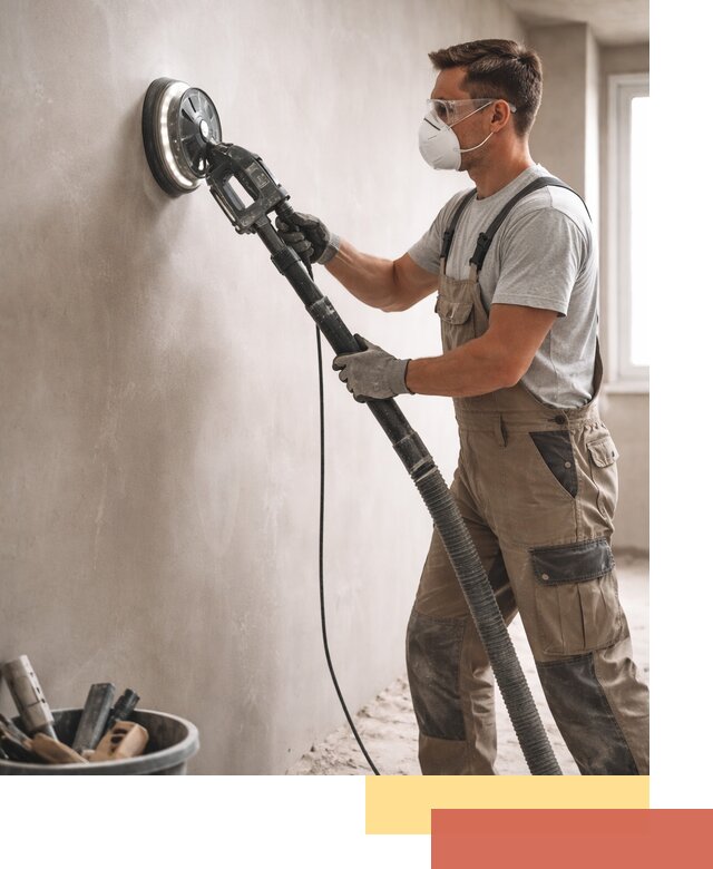 Профессиональная шлифовка стен в Усолье-Сибирском быстро и качественно