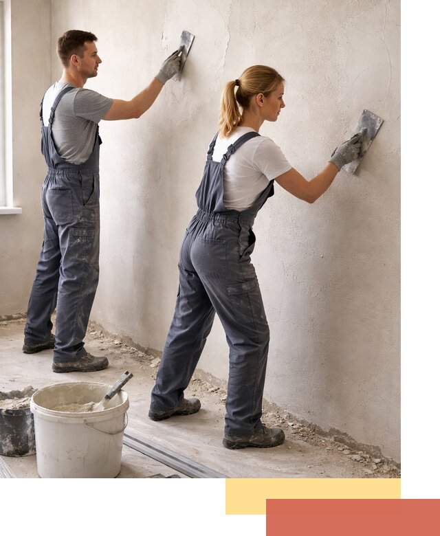 Штукатурка стен под обои в Усолье-Сибирском профессионально и быстро