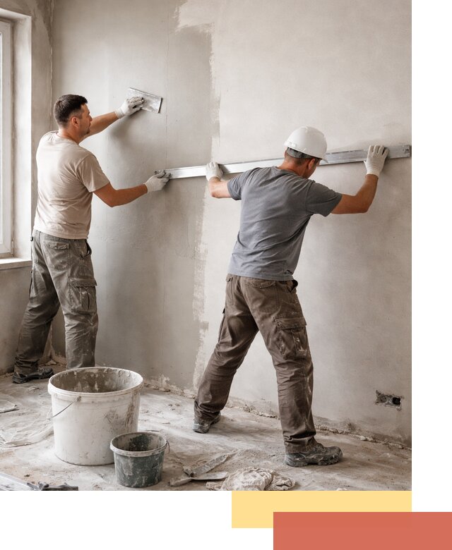 Штукатурка стен под покраску в Усолье-Сибирском качественно и быстро