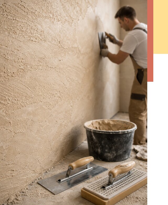 Декоративная штукатурка травертин в Усолье-Сибирском от 1858 руб/м2 — качественно и недорого | ОТДЕЛОЧНИК-Сль