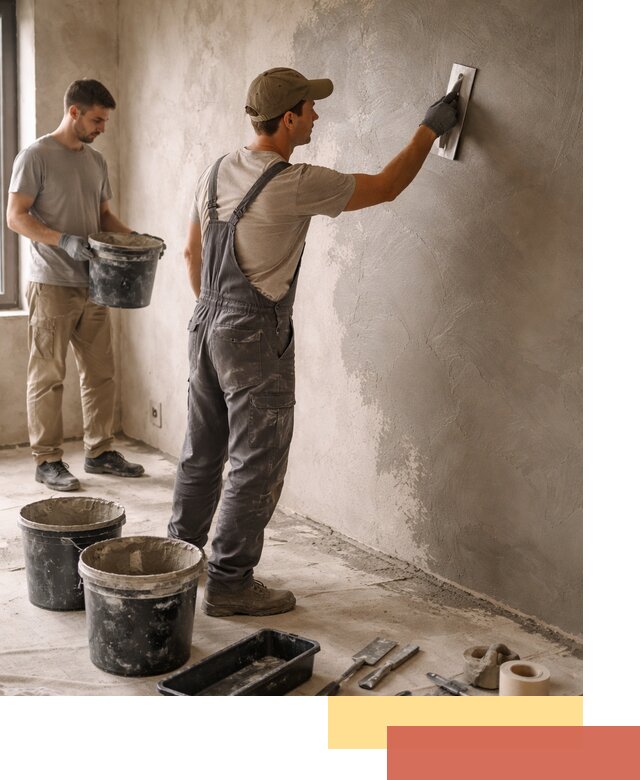 Нанесение микроцемента на стены в Усолье-Сибирском качественно и быстро