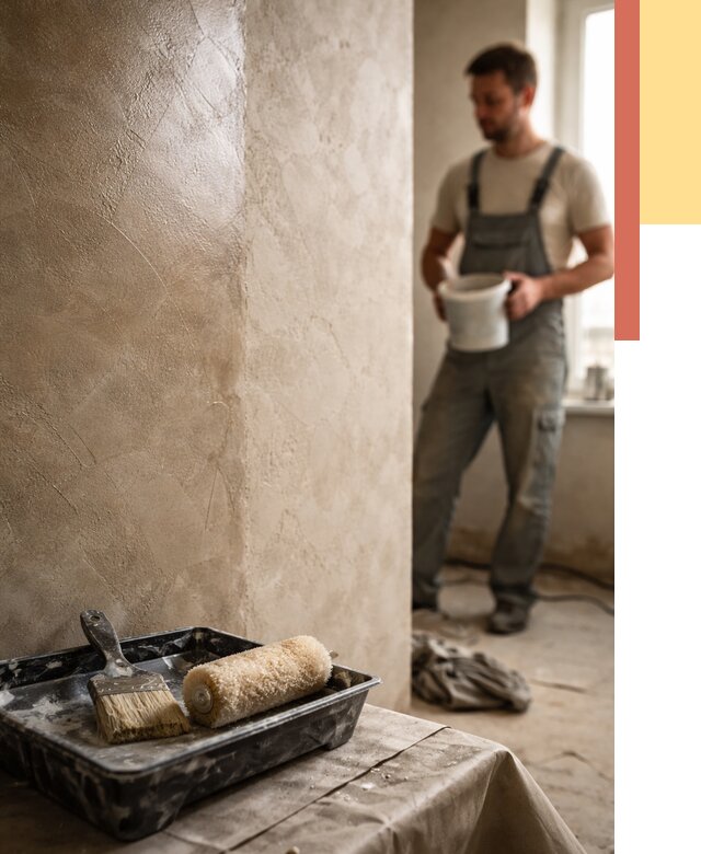 Нанесение воска на штукатурку в Усолье-Сибирском от 3612 руб. | Услуги ОТДЕЛОЧНИК-Сль