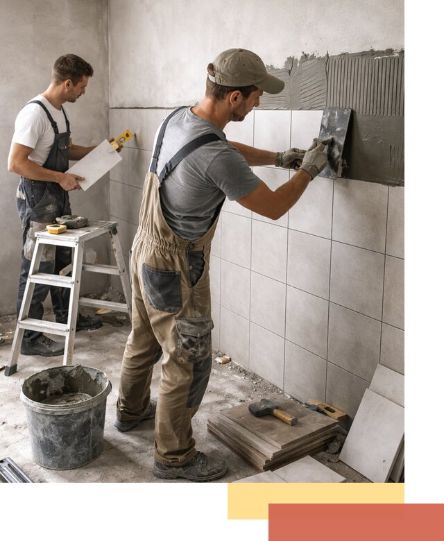 Укладка плитки на стены в Усолье-Сибирском профессионально и надежно