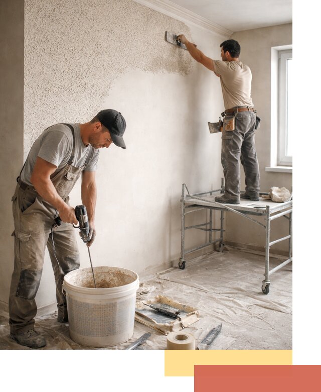 Нанесение жидких обоев под ключ в Усолье-Сибирском с гарантией качества