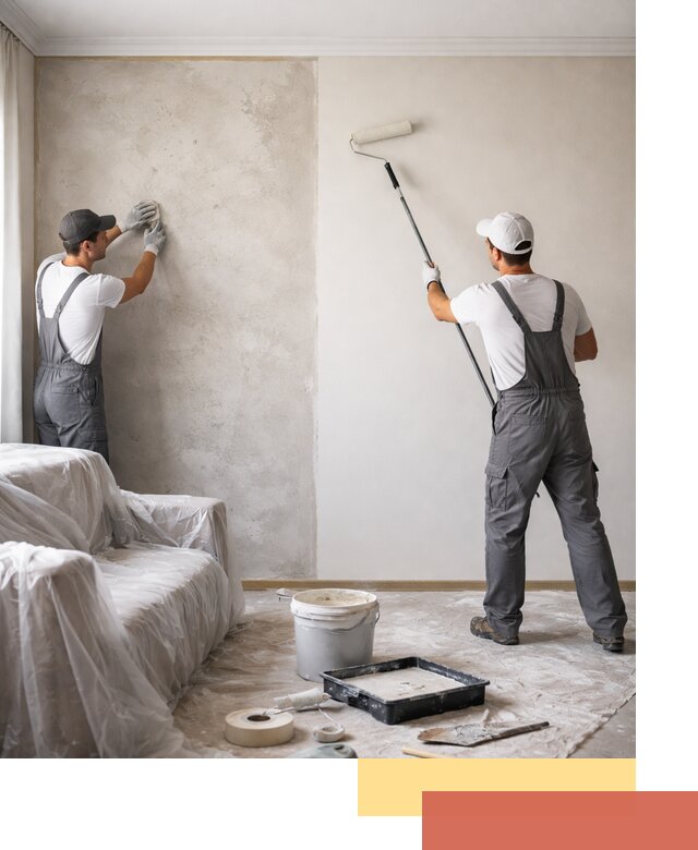 Покраска стен антивандальной краской в Усолье-Сибирском