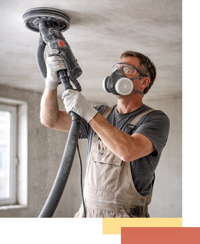 Шлифовка потолка в Усолье-Сибирском — качественная подготовка под отделку