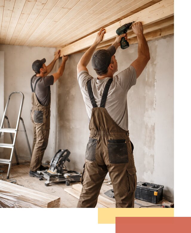 Монтаж потолка из вагонки в Усолье-Сибирском профессионально и аккуратно