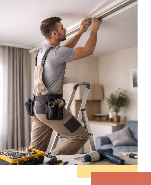 Ремонт натяжных потолков в Усолье-Сибирском — качественно и оперативно