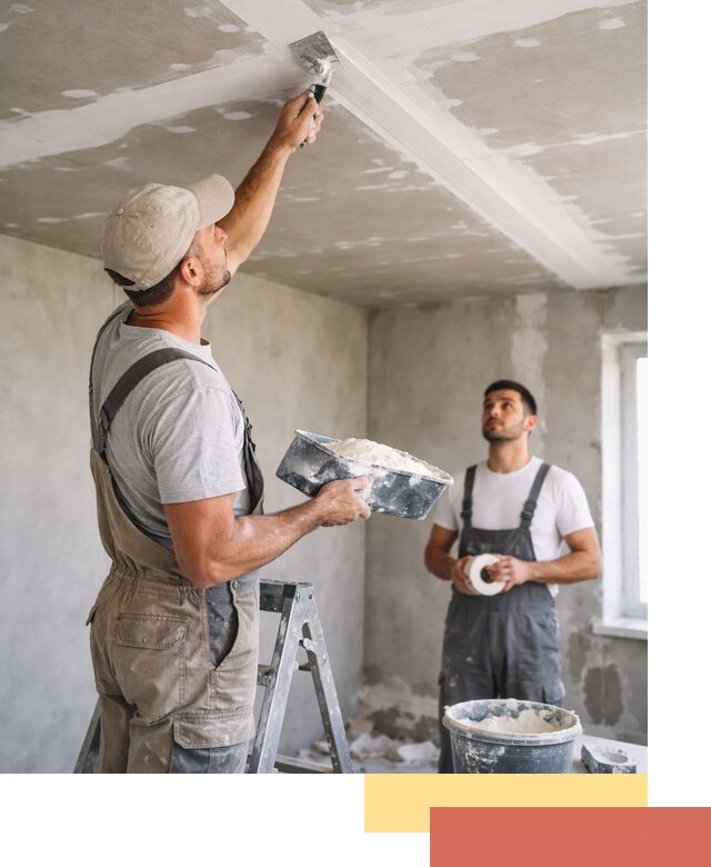 Обработка швов потолка ГКЛ в Усолье-Сибирском: качественная заделка и шпатлевка