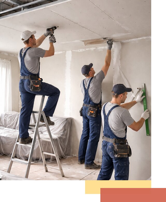 Профессиональная отделка потолка в Усолье-Сибирском быстро и качественно