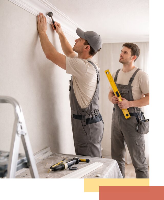 Монтаж потолочного плинтуса в Усолье-Сибирском качественно и быстро